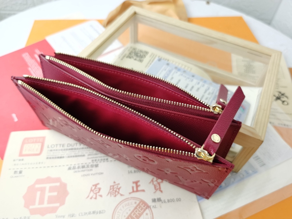 LVコピーウォレット細部ディテール